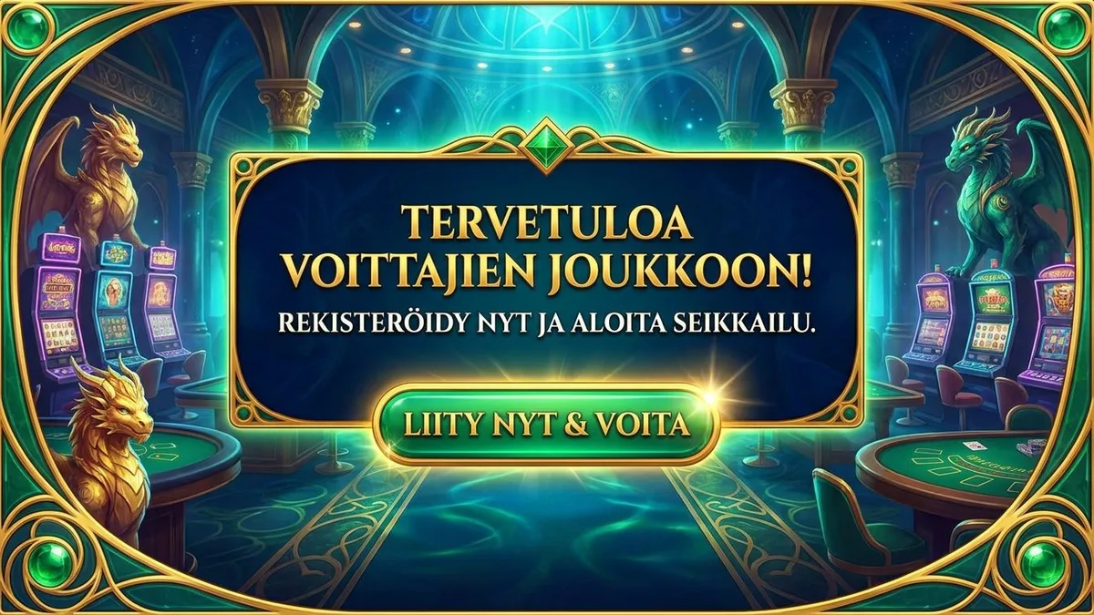 Rekisteröidy bonuksen kanssa